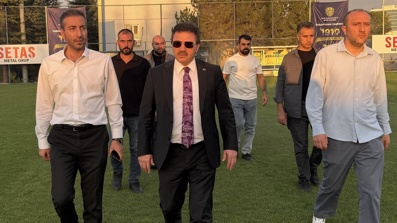 Mehmet Yiğiner’den Ankaragücü’ne destek ziyareti