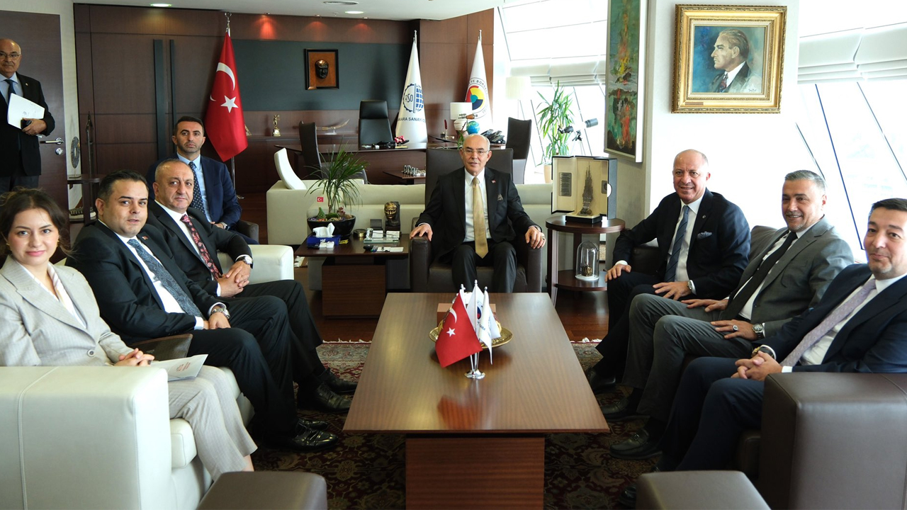 MHP yönetimi Ankara Sanayi Odası'na çıkarma yaptı