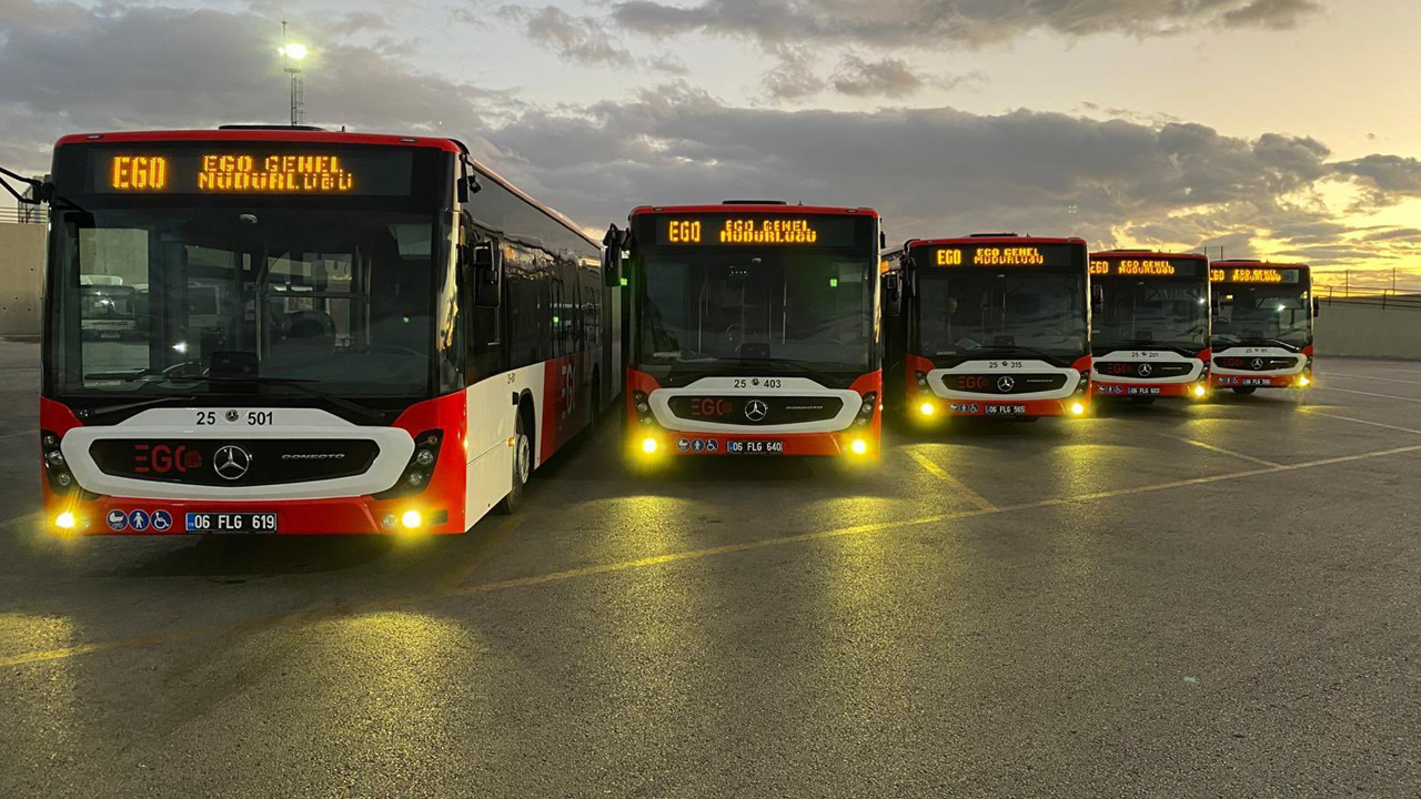 Ankara'da filoya 5 otobüs daha eklendi: Hepsinde Euro 6 motor var