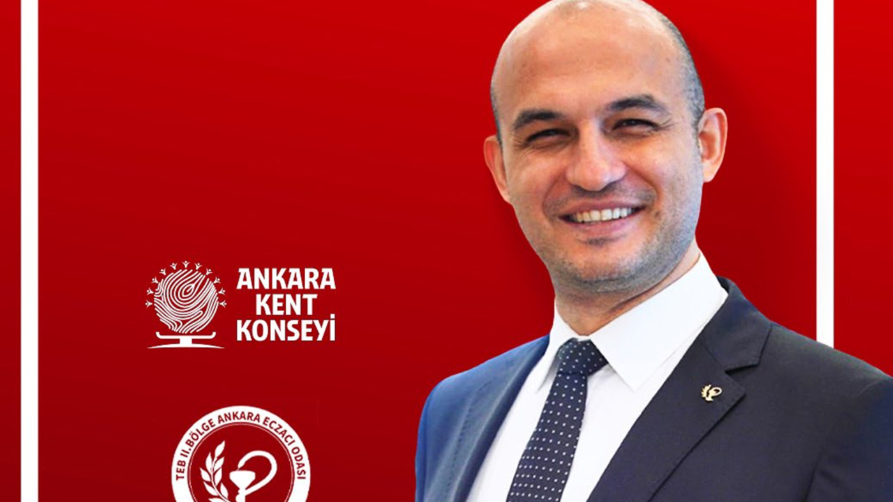 Cem Abbasoğlu yeniden Ankara Eczacı Odası başkanı seçildi