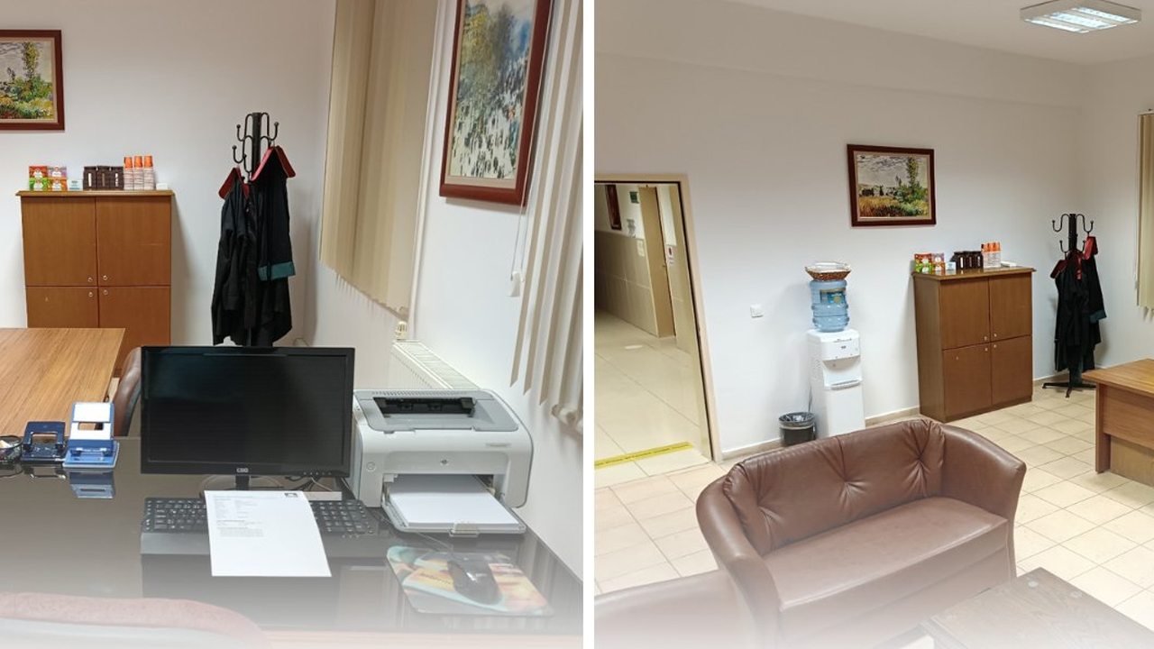 Ankara Barosu Haymana Adliyesi'ndeki avukat odasını yeniledi