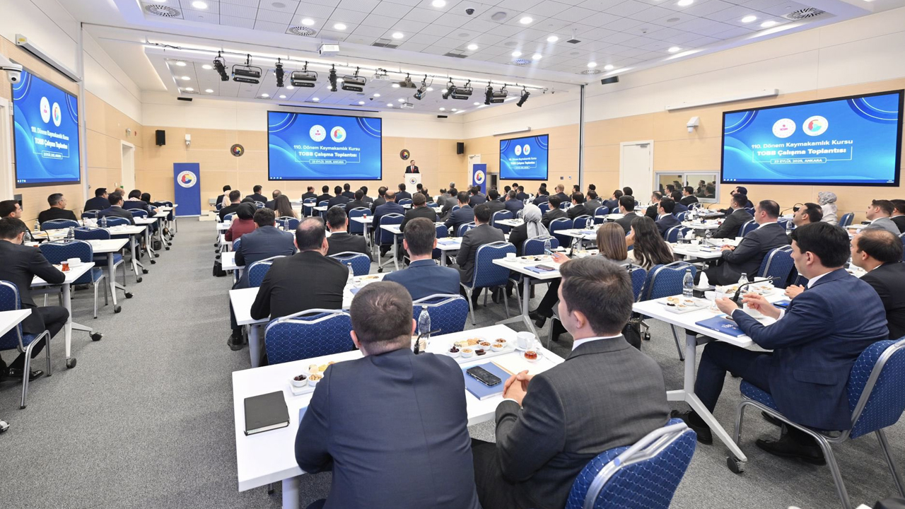 Kaymakam adayları Ankara'da TOBB yerleşkesinde ağırlandı