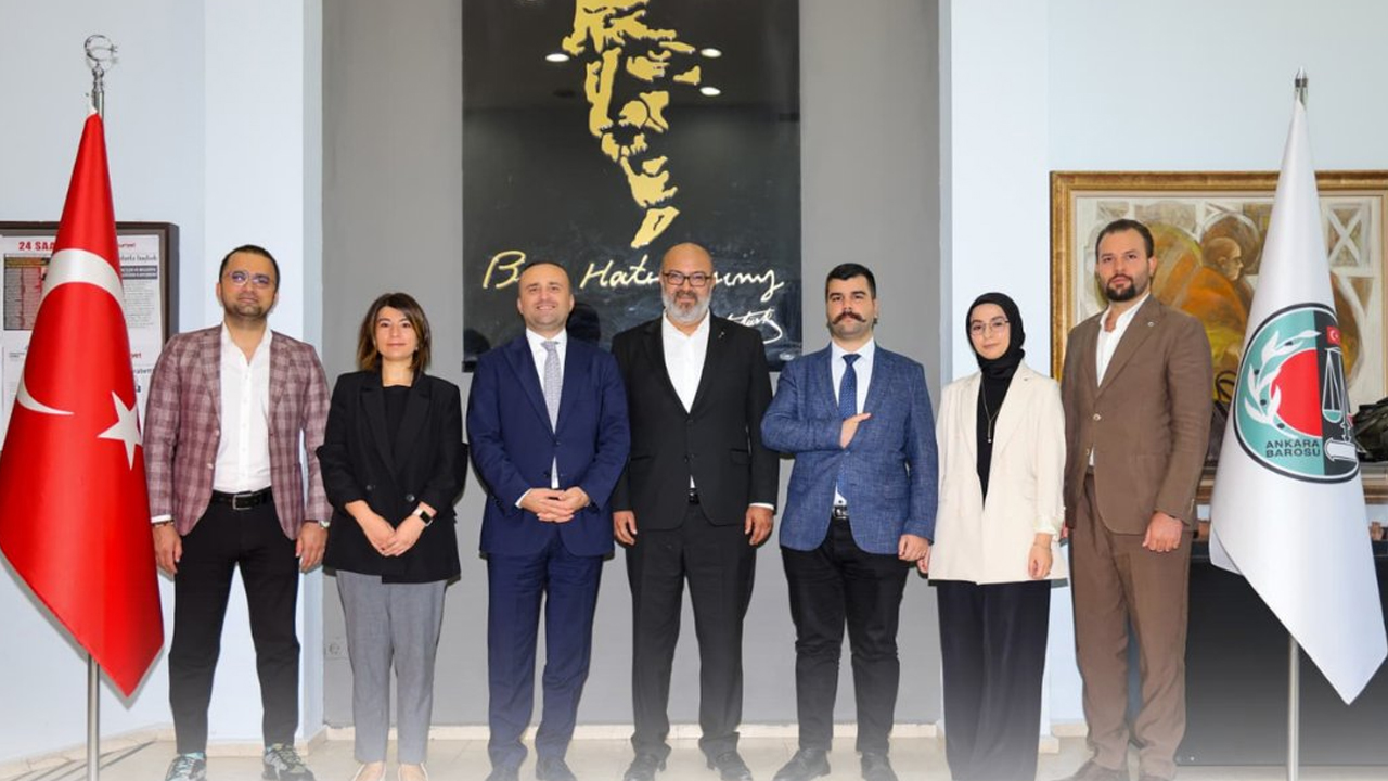 Anahtar Parti yetkilileri Ankara Barosu’nu ziyaret etti