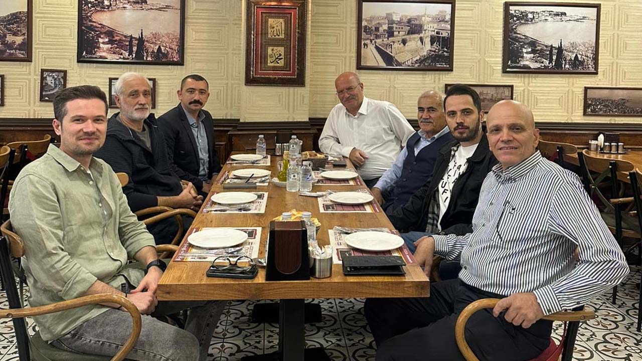 Ankaralı iş insanları restoranda buluştu: Keyifler yerinde