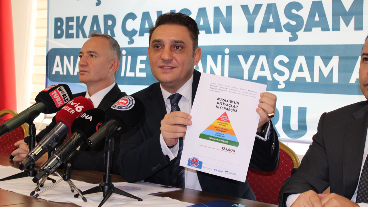 TEÇSEN Başkanı Demirel: İnsani yaşam aylığı eşiği 123 bin 900 TL