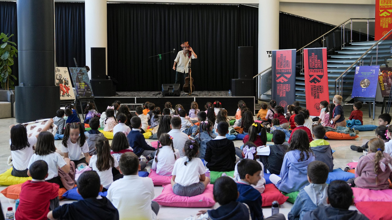 Etimesgut'ta festival başladı: Çocuklar için günlerce oyun oynanacak