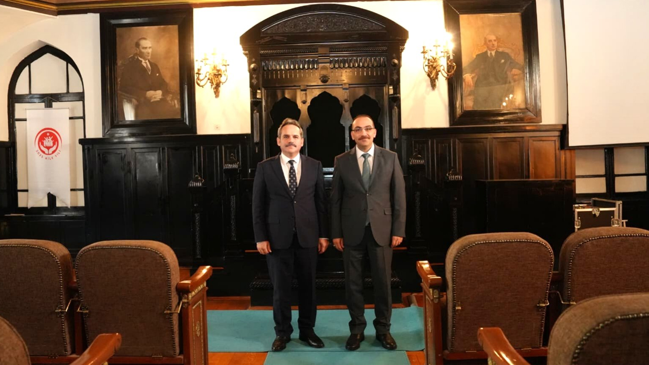 Mamak Kaymakamı Sosyal Hizmetler İl Müdürü’nü ziyaret etti