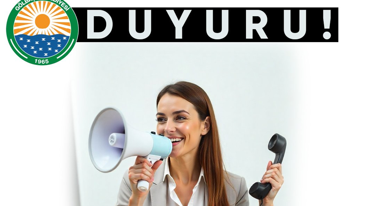 Gölbaşı Belediyesi iletişim hattı geçici olarak hizmete kapatıldı