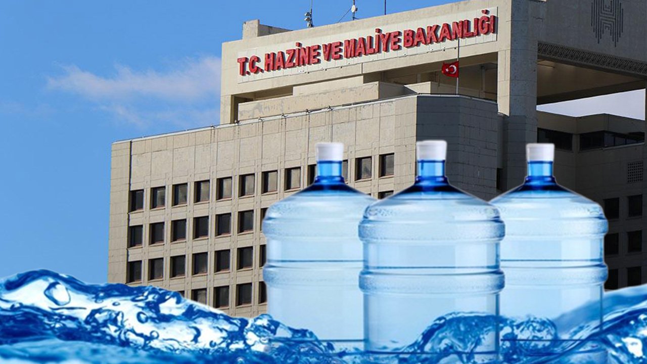 Hazine Bakanlığı 60 bin adet damacana su satın alacak