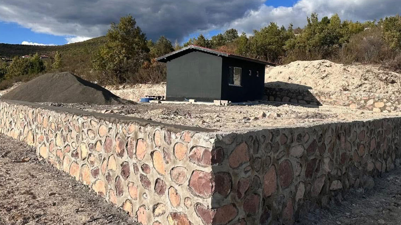 Çamlıdere Doğanlar Köyü’nü misafirhane mescidi yapılıyor