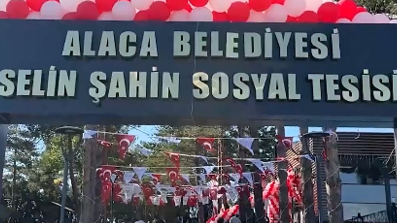 Veli Gündüz Şahin’in 19 yaşında ölen yeğeni adına yaptırıldı