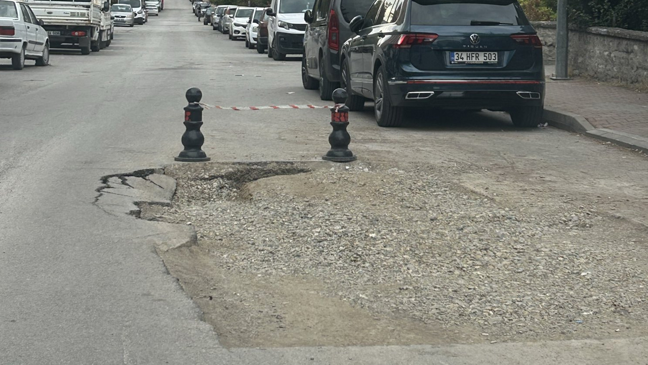 Altındağ Örnek Mahallesi’nde logar çöktü: Ekipler müdahale etti