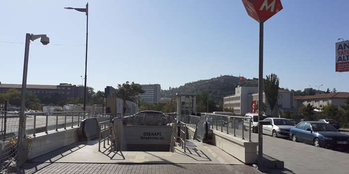 Dışkapı Metro'da yürüyen merdivenler bozuk: Malzeme bekleniyor