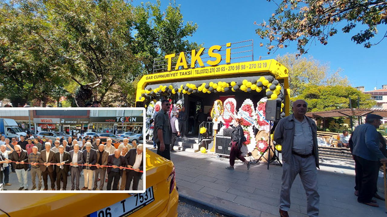 Sincan’da şoförler mutlu: 25 taksi ve minibüs durağı yenilendi