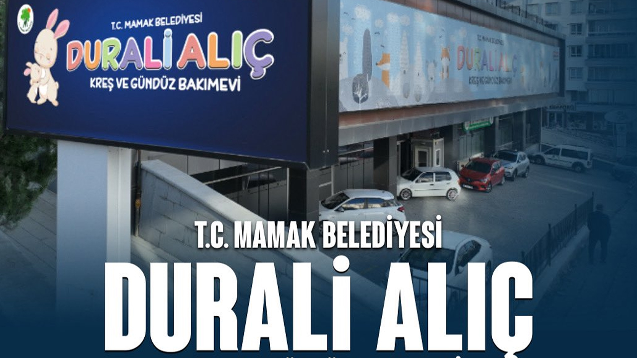 Mamak'ın yeni kreşi salı günü açılıyor: Tüm vatandaşlar davetli
