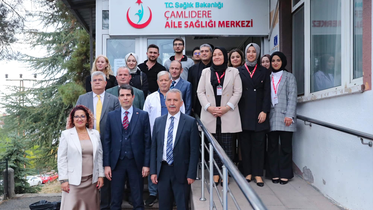 Çamlıdere'de sağlık merkezine üst düzey ziyaret: Genel müdür geldi