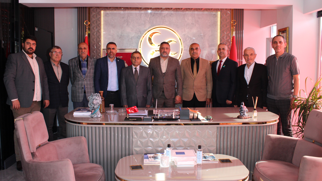 Mamaklı Kırşehirliler Başkan Erkan Koçyiğit’i ziyaret etti