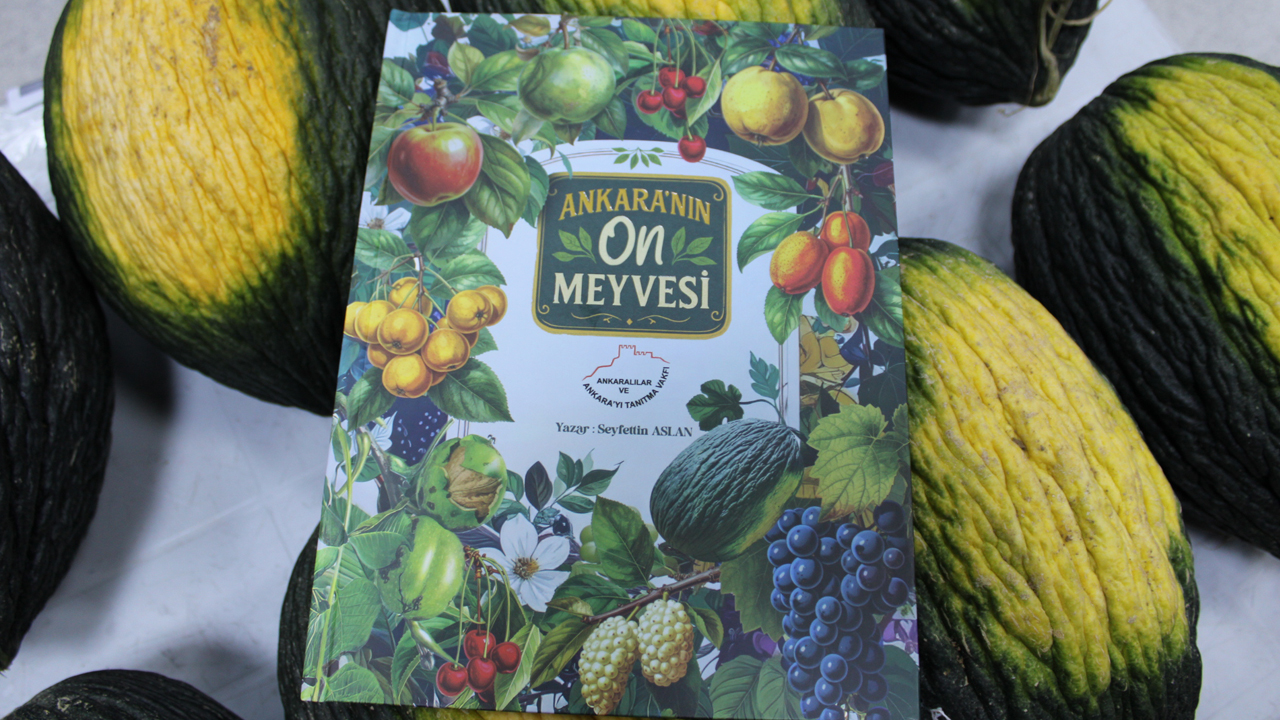 Seyfettin Aslan kaleme aldı: Ankara’nın meyve hazinesi kitapta