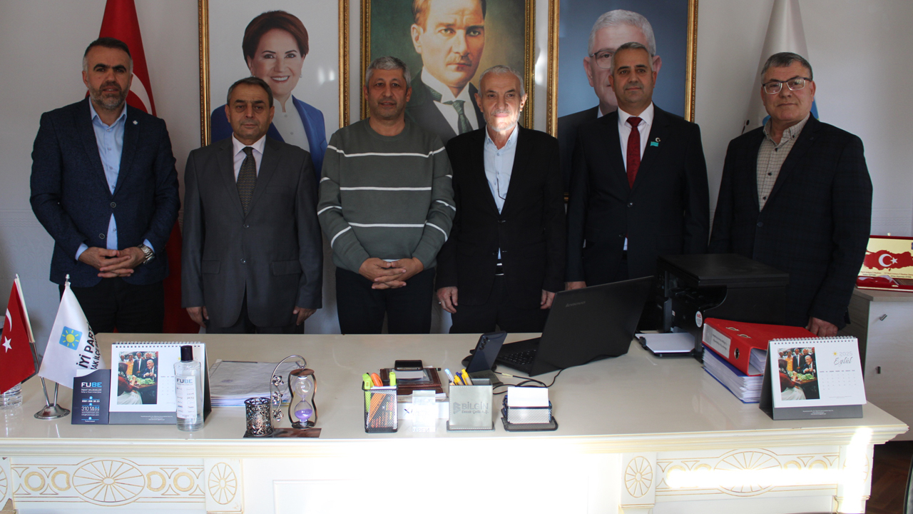 Mamak Kırşehirliler Derneği İYİ Partili başkanı ziyaret etti