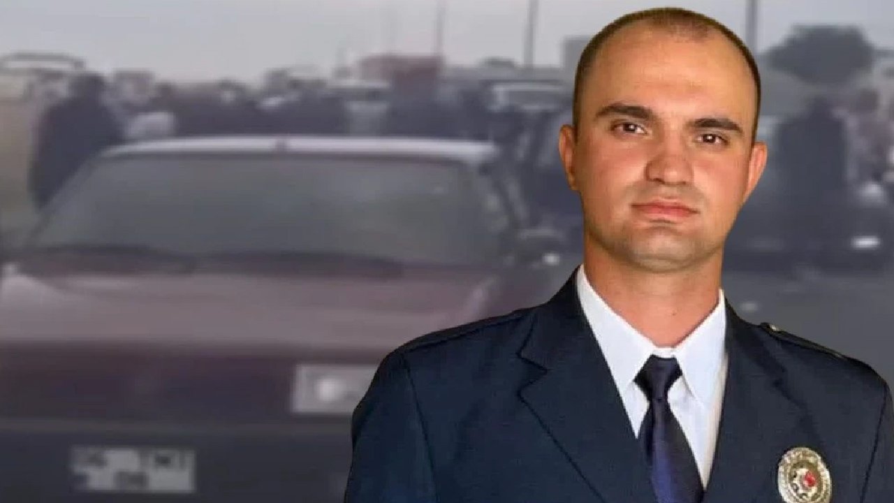 Kırşehir'de intihar etmişti: Polis memurunun cenaze konvoyuna saldırı