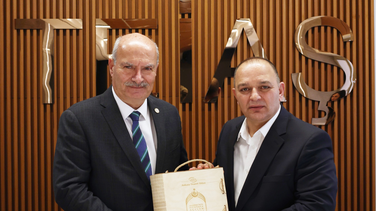 Ankaralı patronlar TEİAŞ yönetimini makamda ziyaret etti