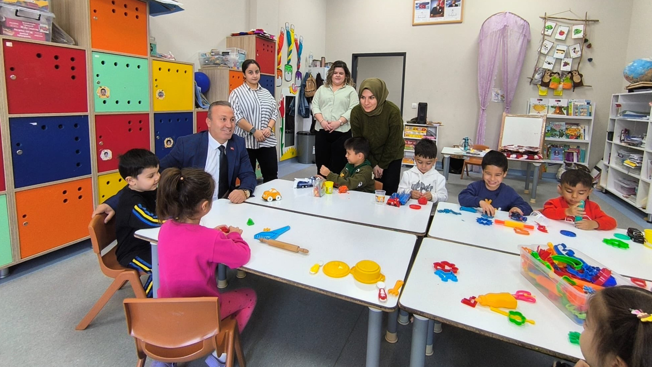 Altındağ İlçe Milli Eğitim Müdürü anaokulunu ziyaret etti