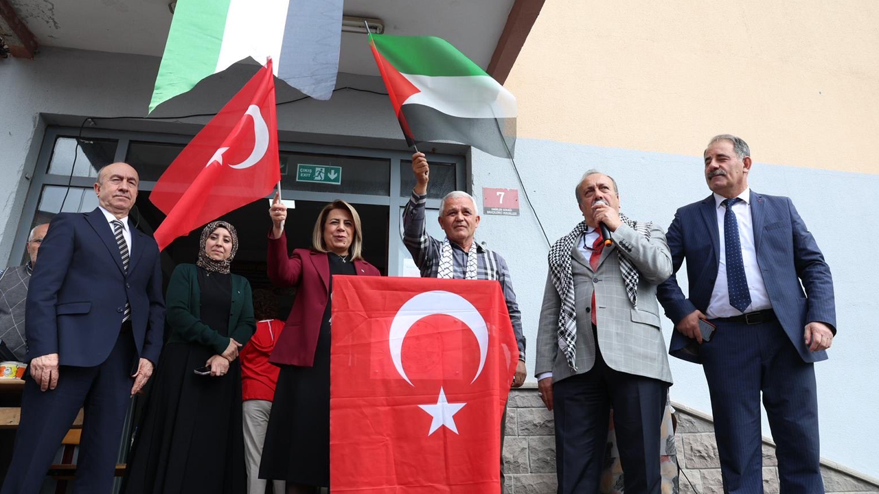 Ankara Mamak’ta Gazze için dayanışma kermesi düzenlendi