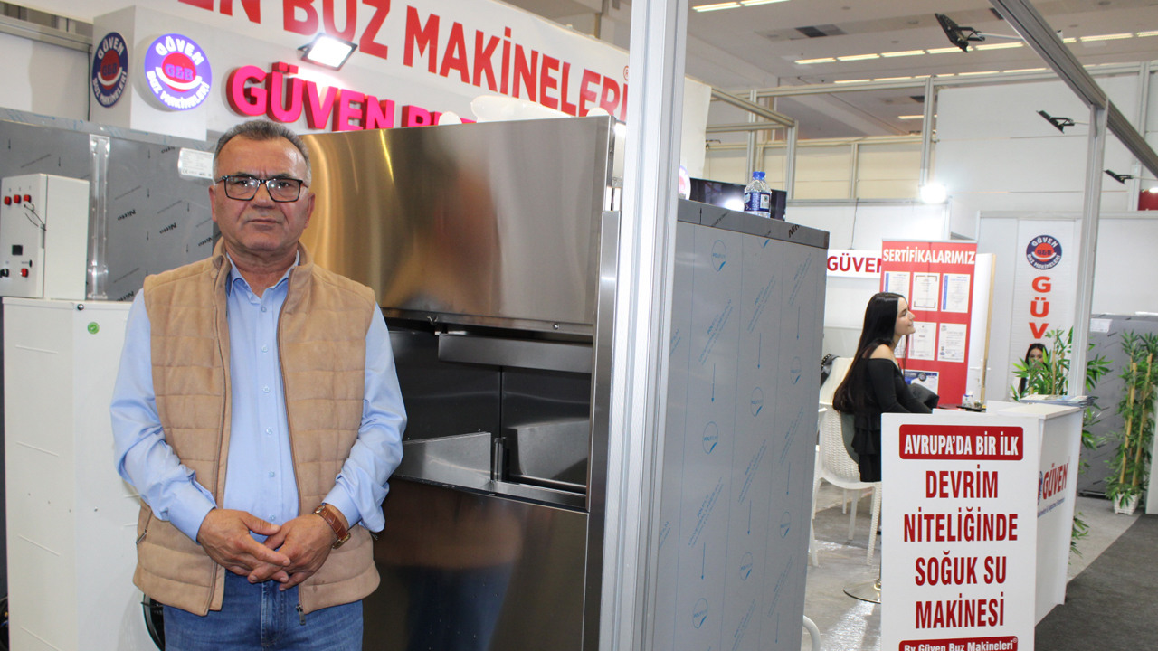 Avrupa’da ilk ve tek: Su israfını sıfırlayan buz makinesi