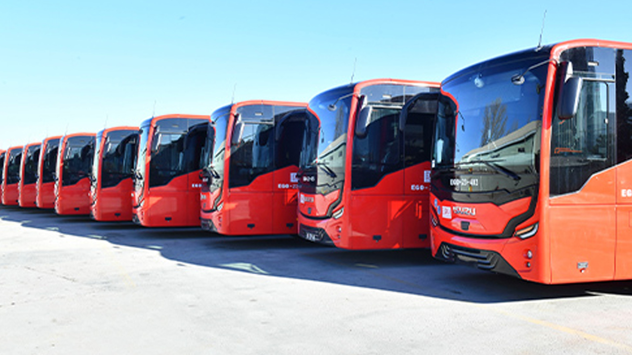 Ankara'da otobüsler aksıyor: Trafik yoğunluğu üst seviyede