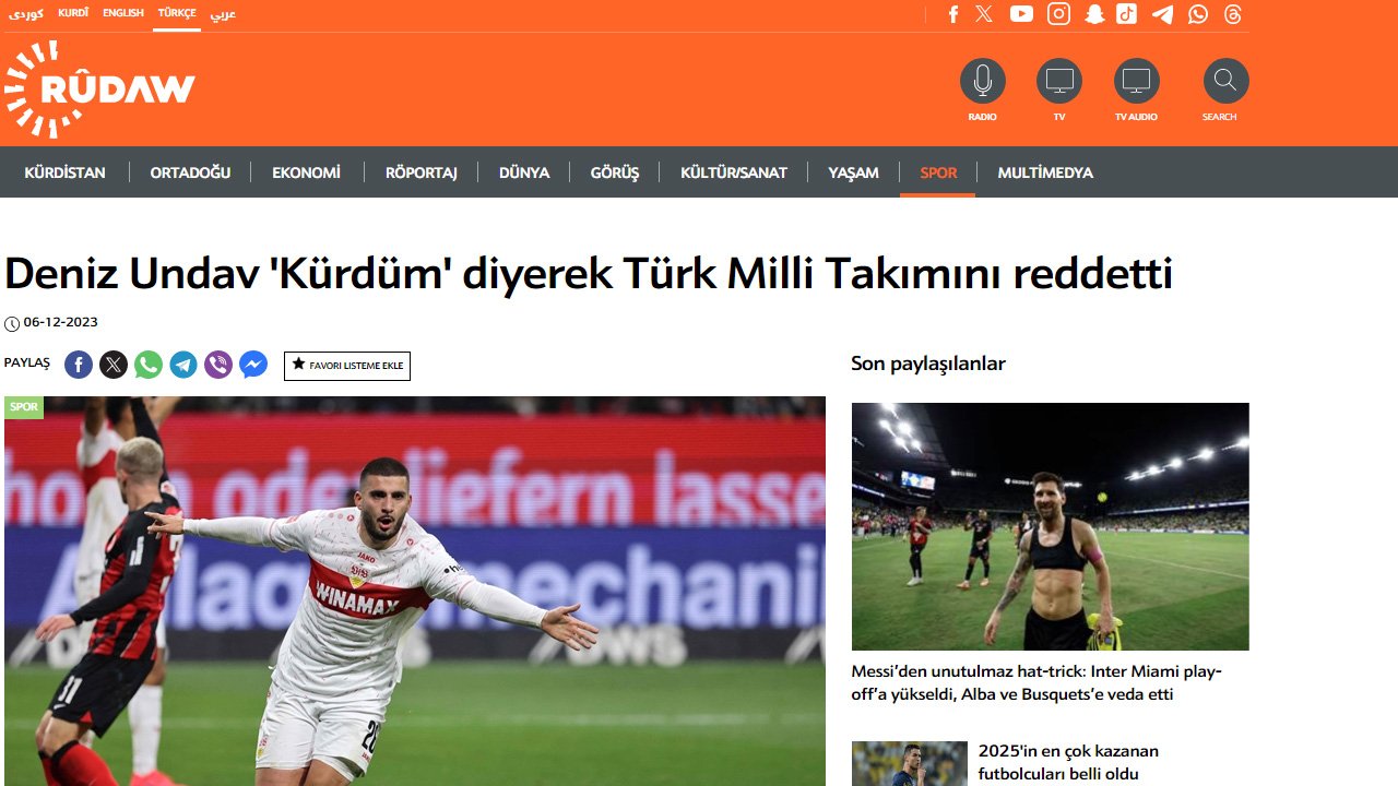 Deniz Undav Kürt mü? Aslen nereli? Deniz Undav milli takımı ret mi etti?