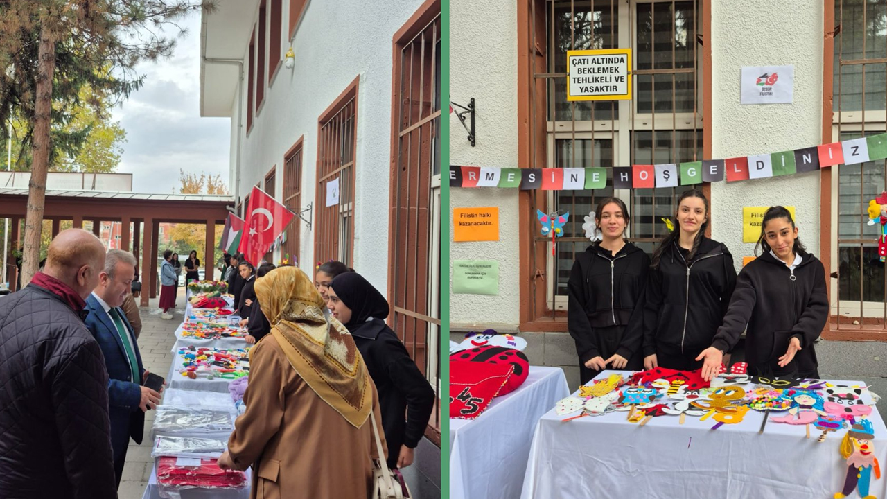 Ankara'da Gazze kermesleri devam: Altındağ'da buluştular