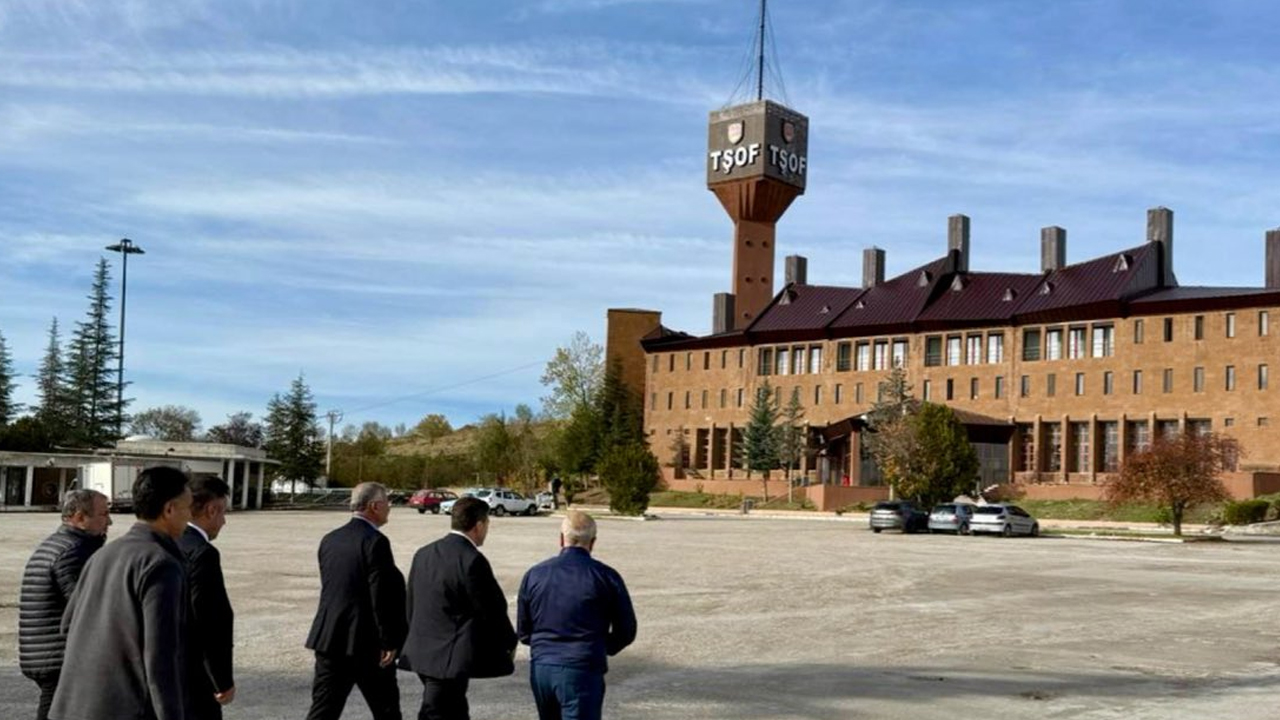 Ankaralı şoförler Sivrihisar'da: Dinlenme tesisini ziyaret ettiler