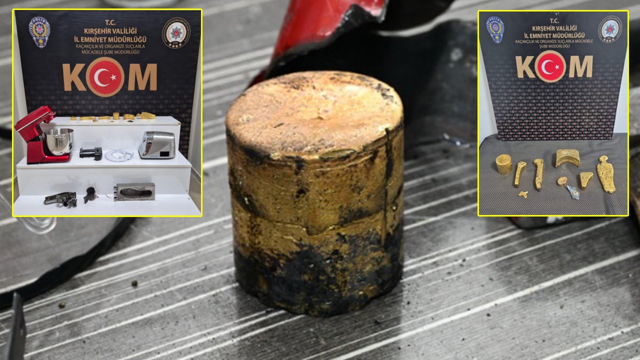 Kırşehir’de ticari takside ele geçirildi: Tam 21 kilo