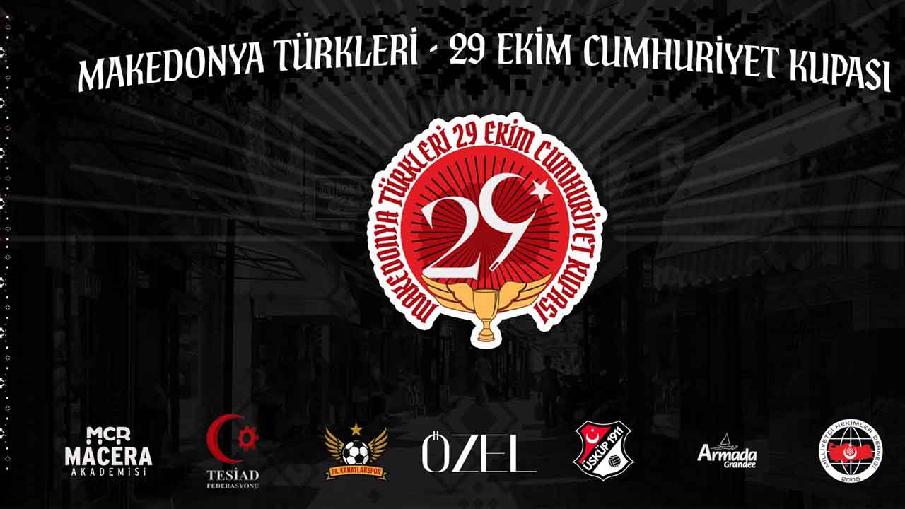 Makedonya Türkleri 29 Ekim'e özel "Cumhuriyet Kupası" turnuvası düzenliyor