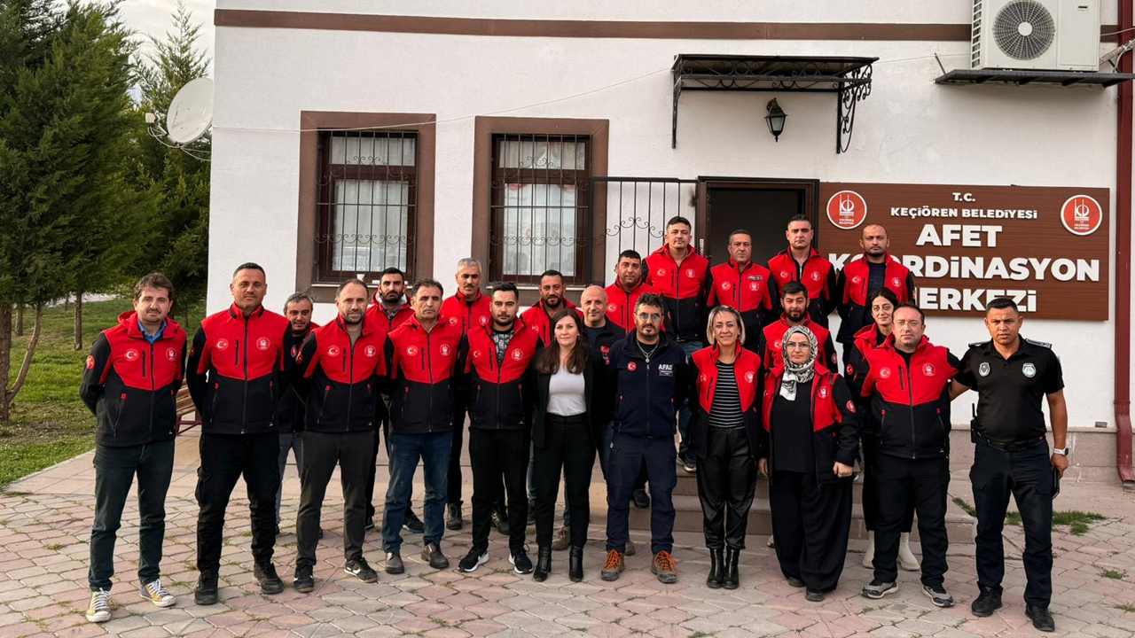 AFAD Keçiören timine eğitim verdi: Akreditasyon tamam