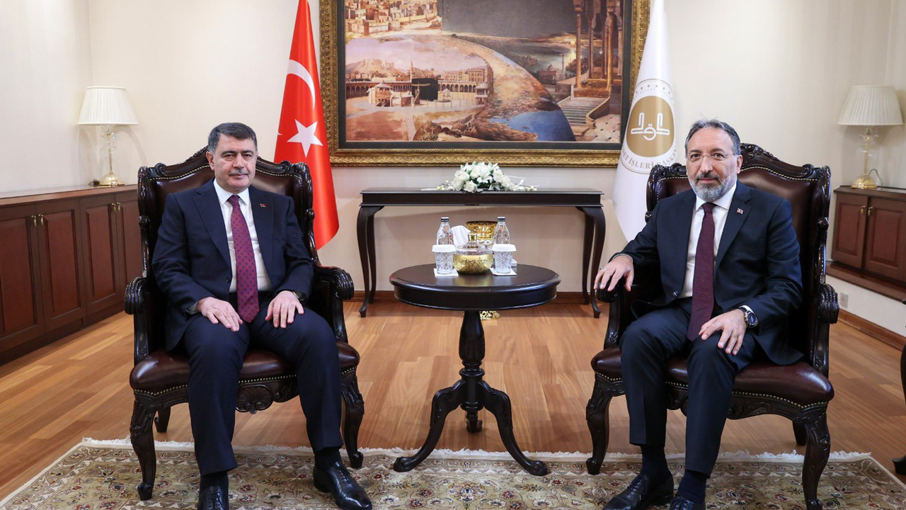 Ankara Valisi, Diyanet İşleri Başkanı Arpaguş’u ziyaret etti