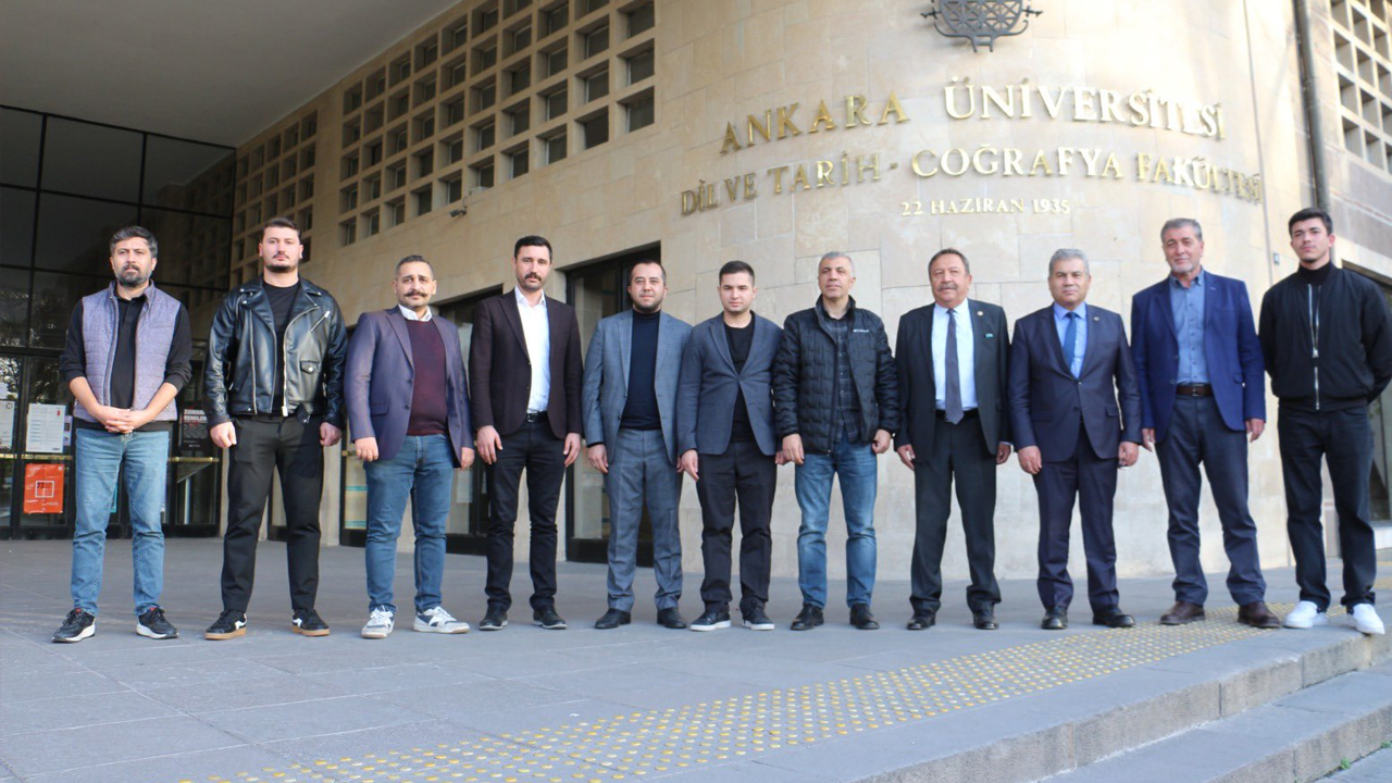 Ülkücüler Ankara DTCF dekanı ile görüştü: Teröre izin verilmeyecek