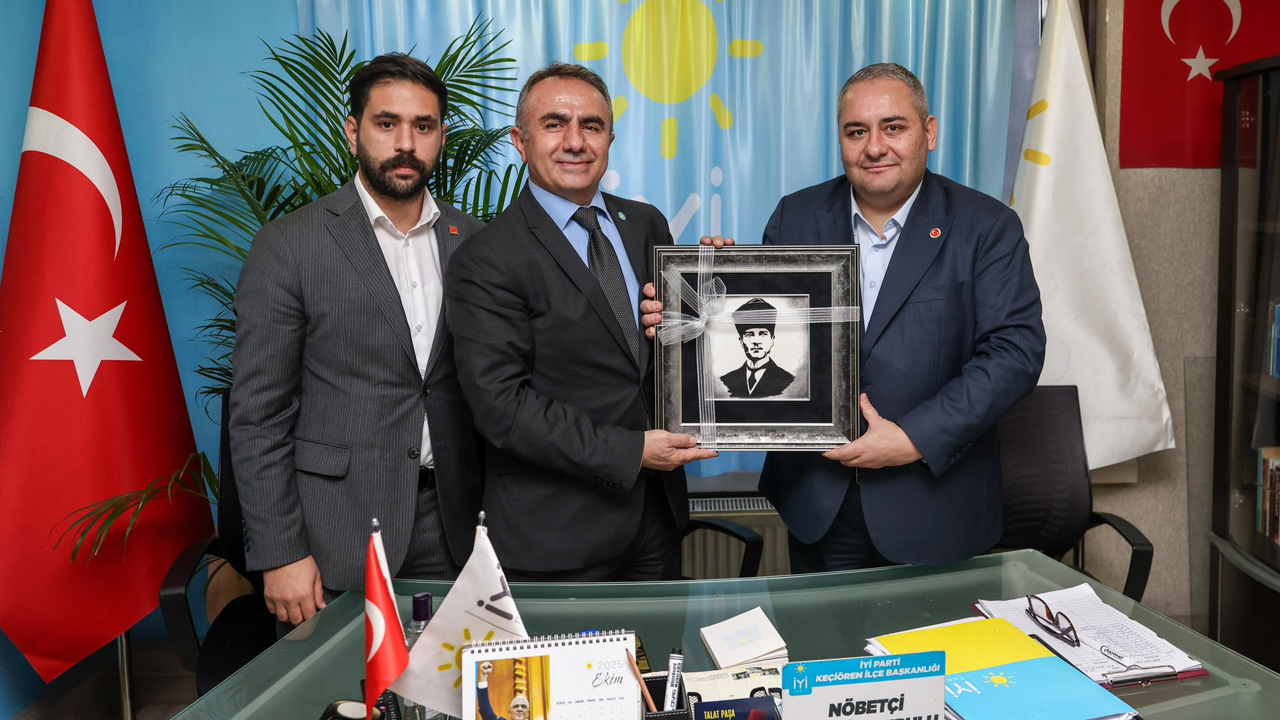 CHP'li Mesut Özarslan İYİ Parti Keçiören teşkilatını ziyaret etti