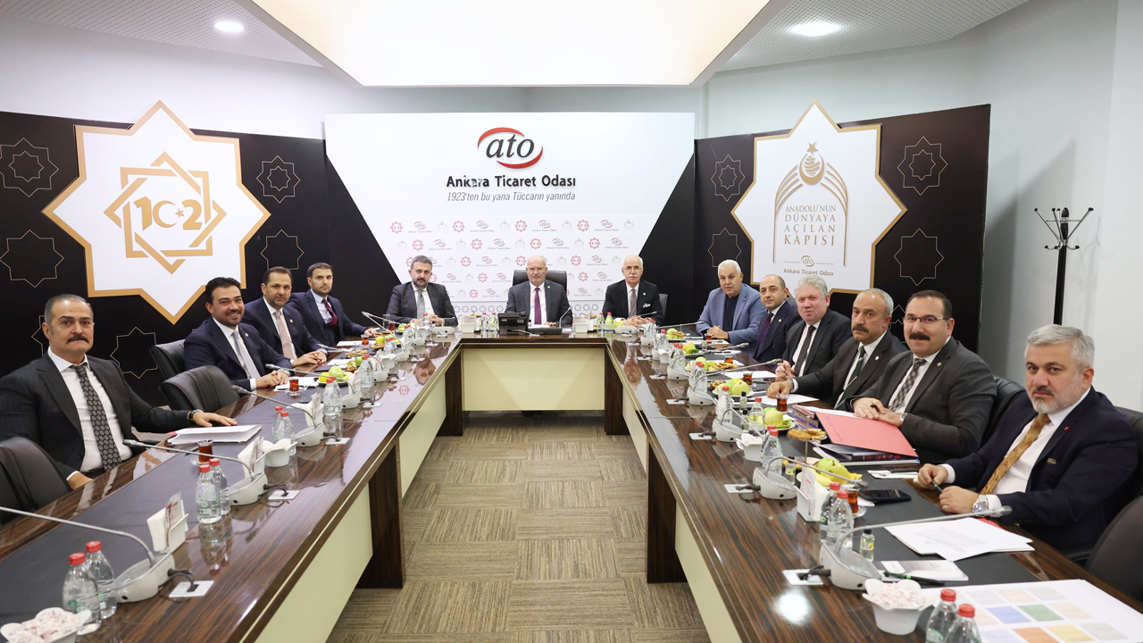 Ankara Ticaret Odası toplantıda: Devlet destekleri görüşüldü