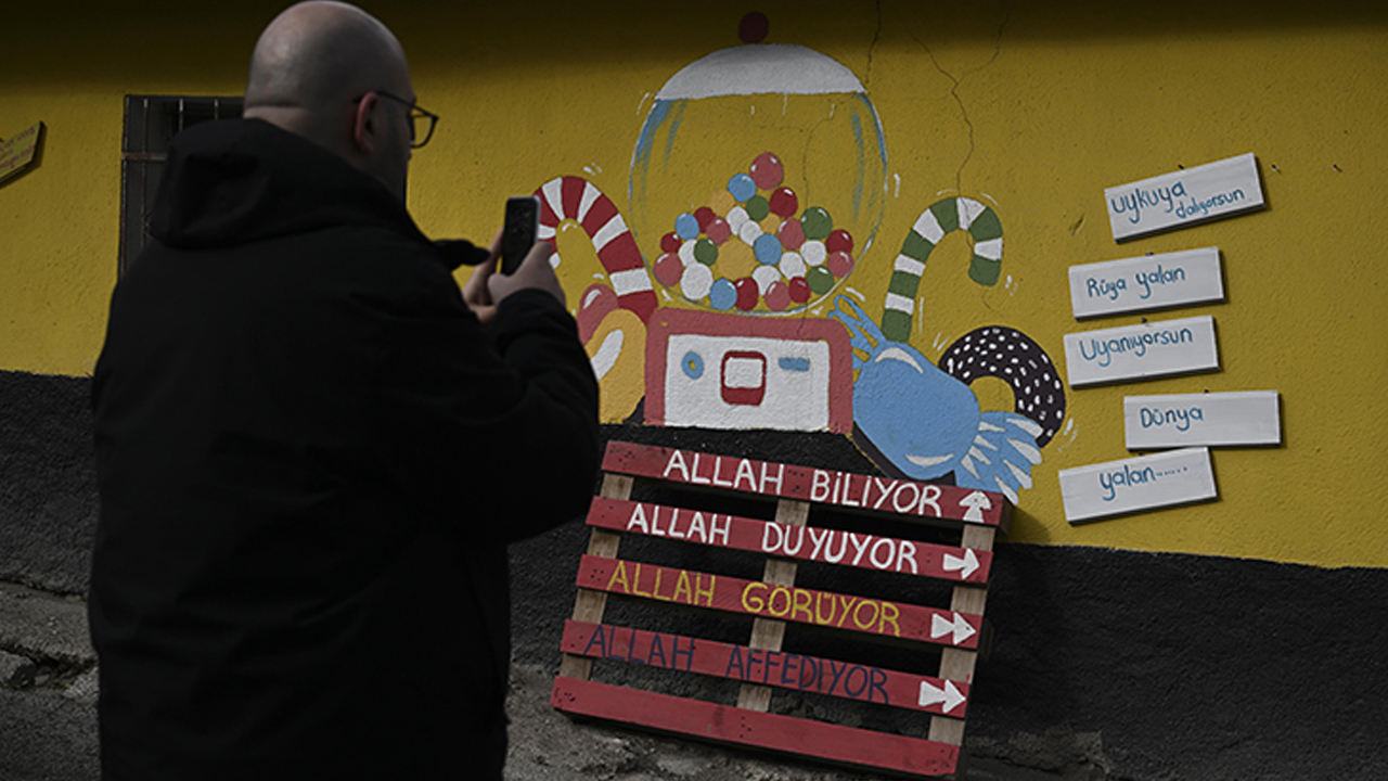 Ankara Elmadağ'da Renkliköy'ü her gün bin kişi ziyaret ediyor