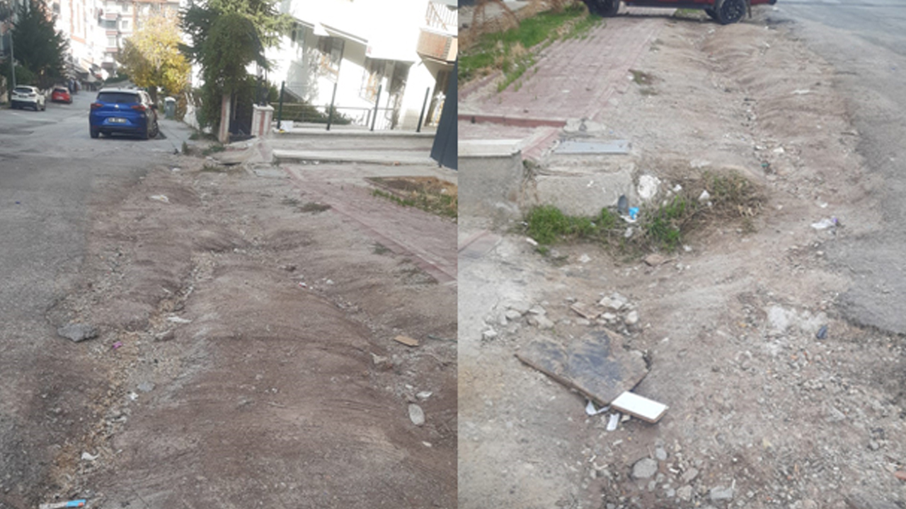 Mamaklı muhtar isyan etti: Defalarca başvurduk, hala çalışma yok