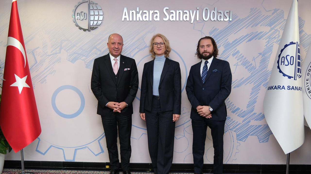 Ankaralı sanayiciler Almanya Büyükelçiliği temsilcisini ağırladı