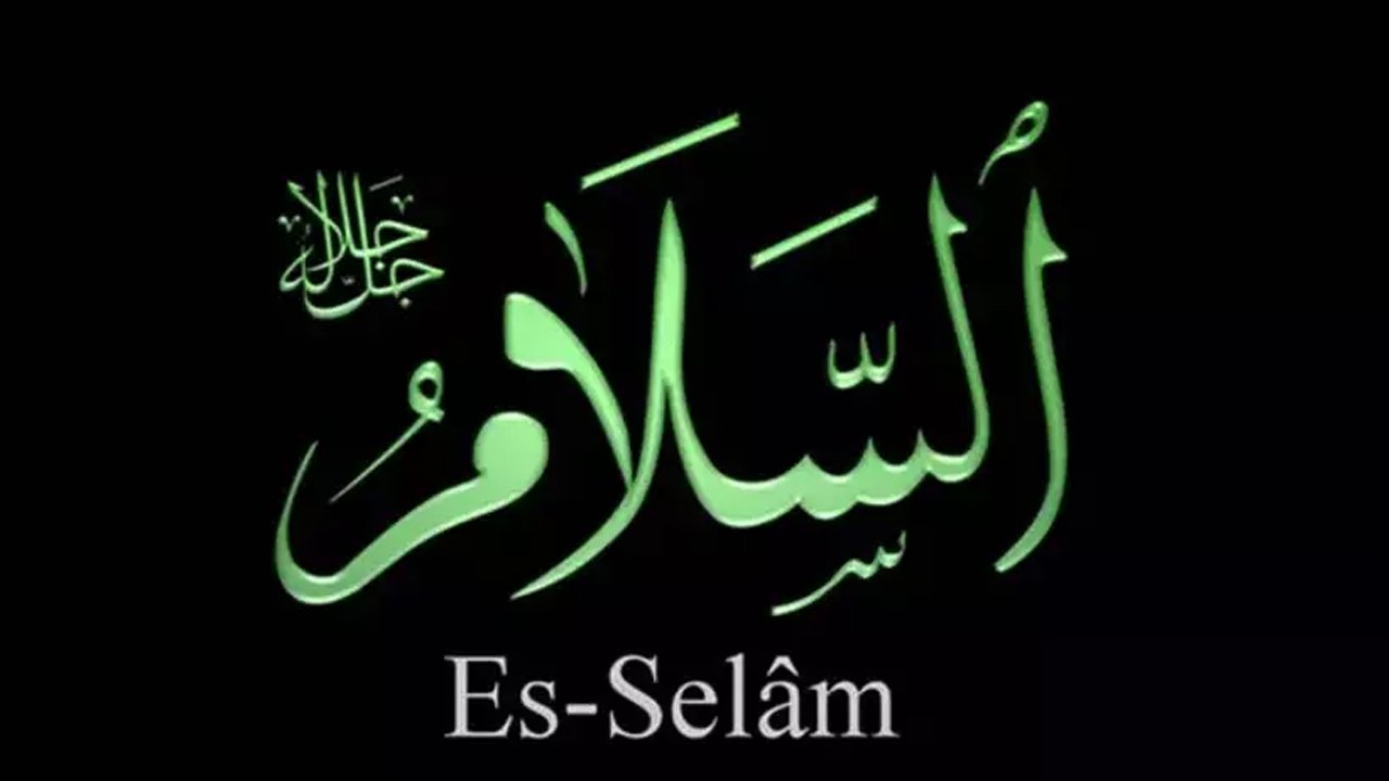 Allah’ın kurtarıcı ve selamet verici yönü: “Es-Selam”