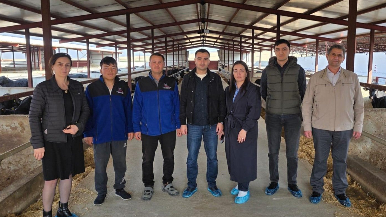 Azerbaycanlı tarım heyeti Polatlı’da: Teknik inceleme yaptılar