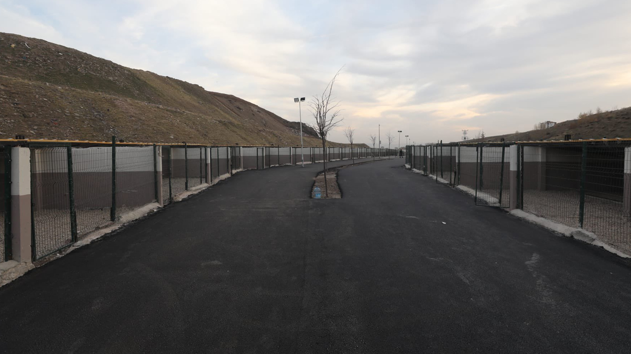 Ankara Yakacık'ta başıboş köpekler için yapılan merkez bitmek üzere