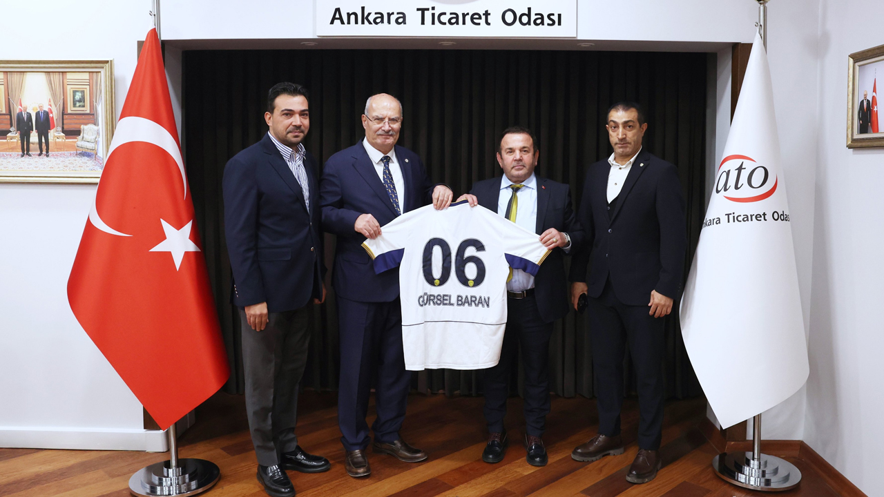 Ankaragücü yönetimi makamda ağırlandı: Destek bekliyorlar