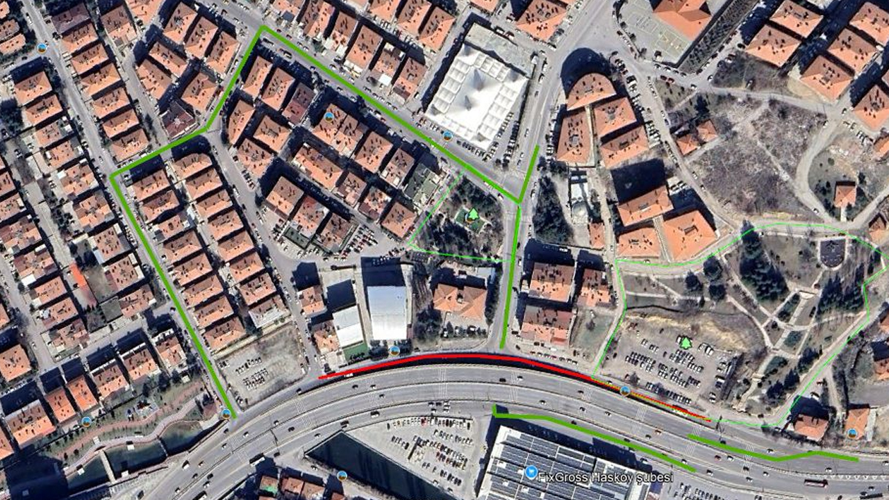 Ankara'da Keçiören'den Ulus'a çıkan köprülü kavşak 27 Aralık'a kadar kapatıldı