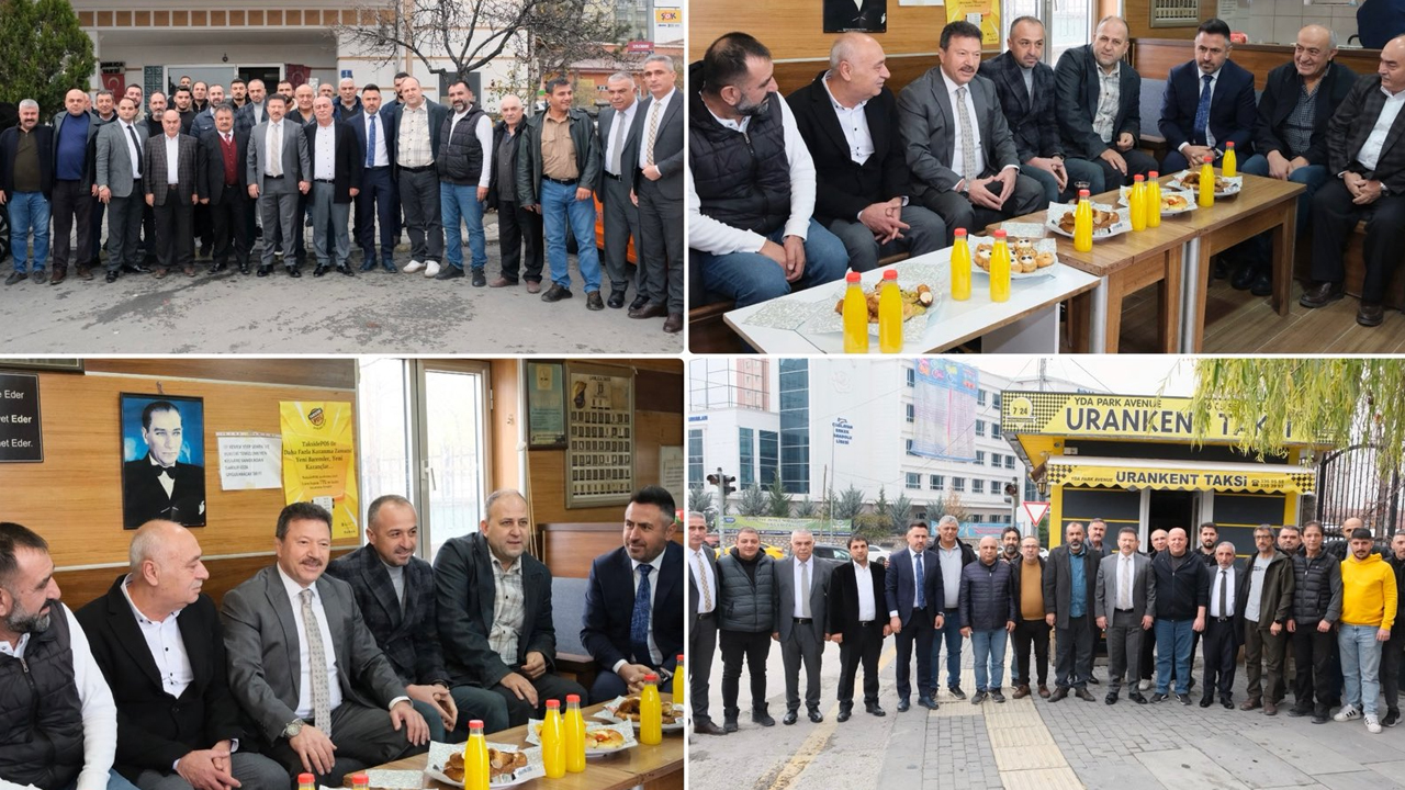 Ankara'da taksi duraklarına ağır misafir: Hem gezdi hem denetledi