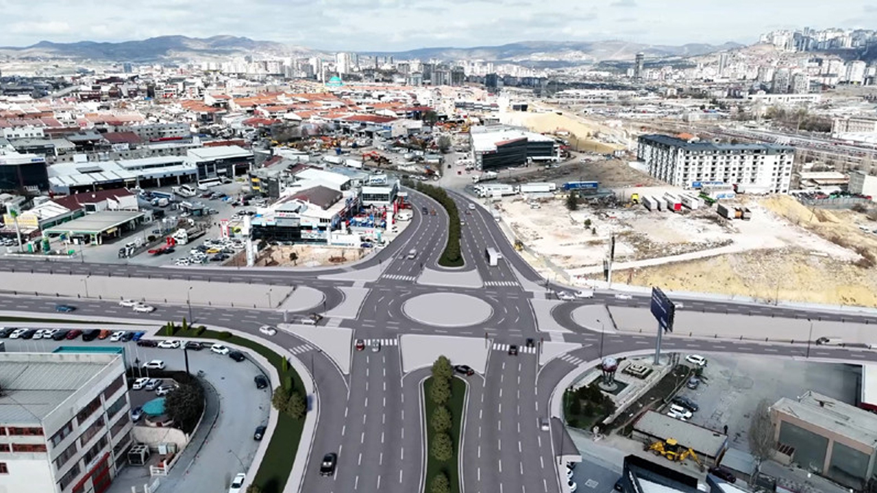 Ankara’da trafik rahatlayacak: Ayaş Yolu Çevre Otoyolu Kavşak Projesi