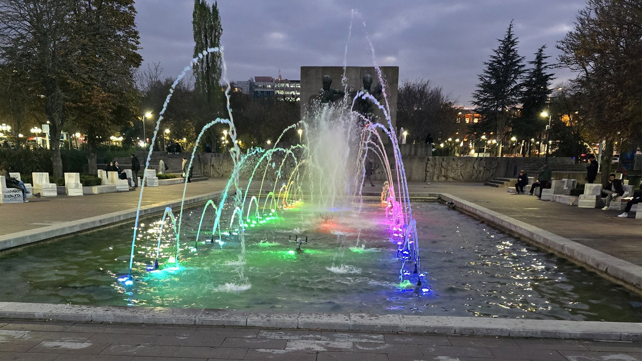 Güvenpark’taki fıskiye tartışmasına ANFA’dan açıklama: Su kesintisi var